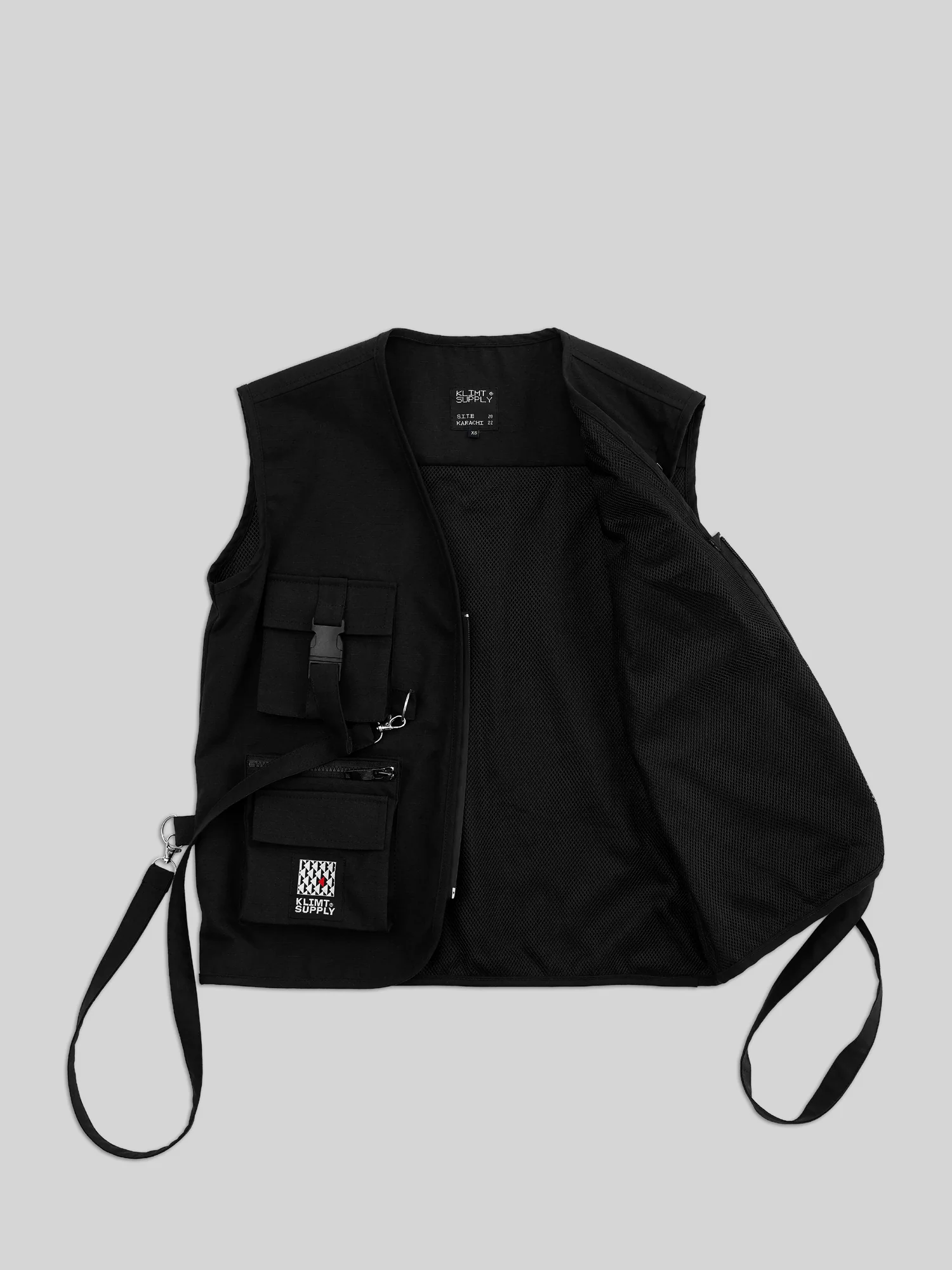 Black Tactical Vest - V4 - Image 8