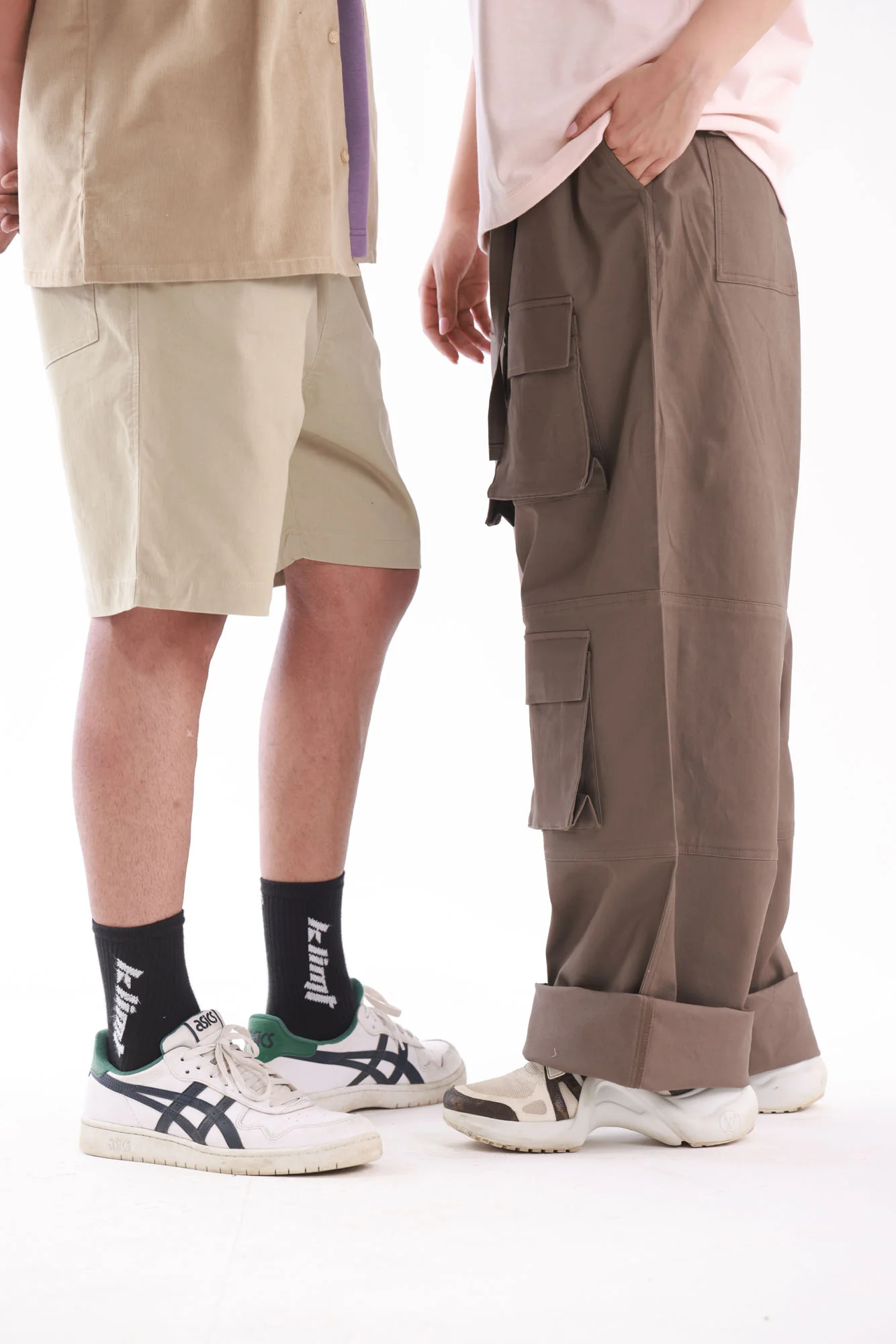Khaki Chino Shorts - Image 4