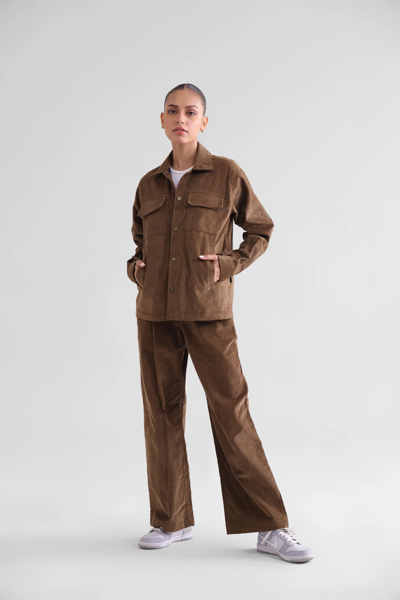 Corduroy Pants - Camel - Image 5