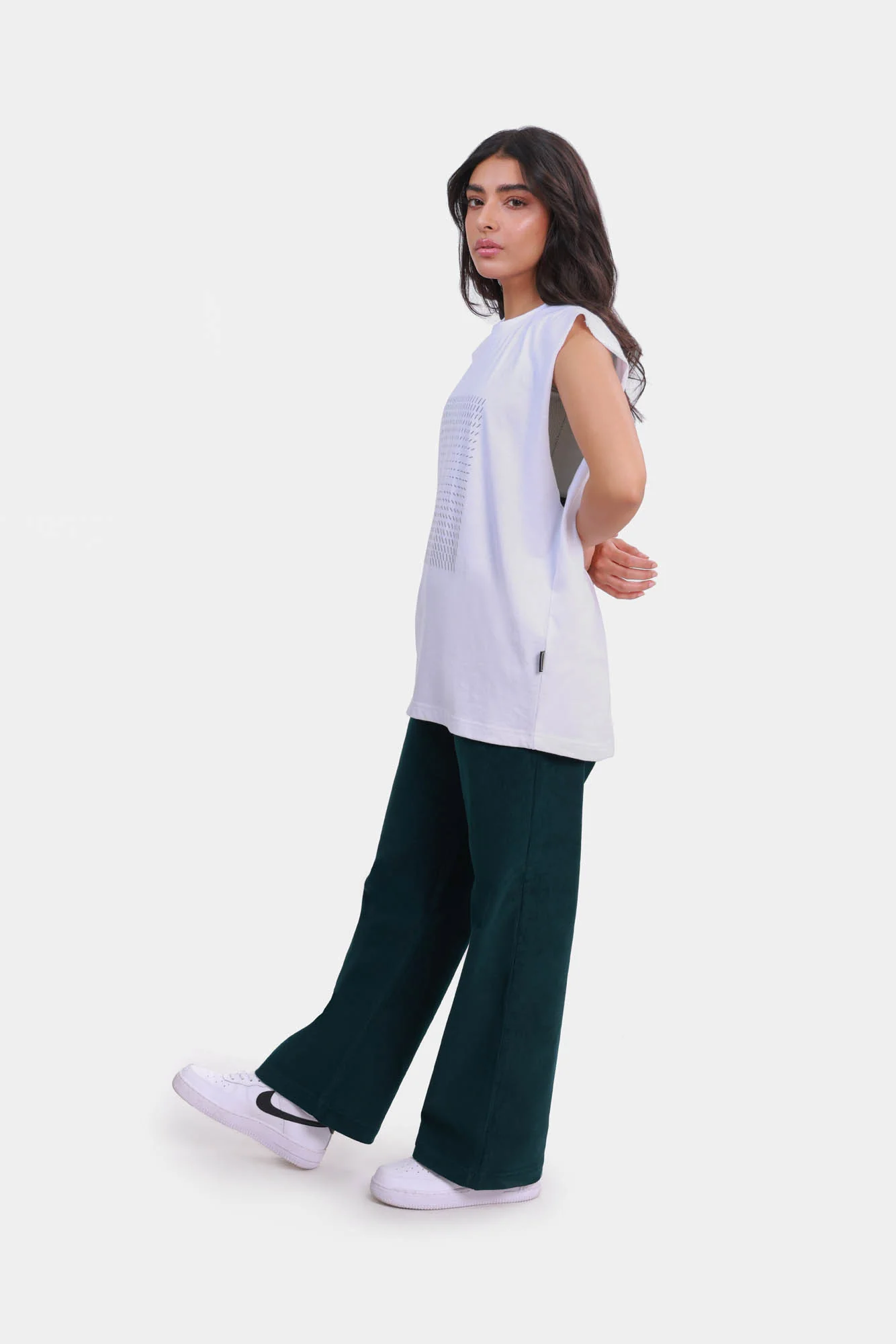 Corduroy Pants - Emerald Green - Image 8