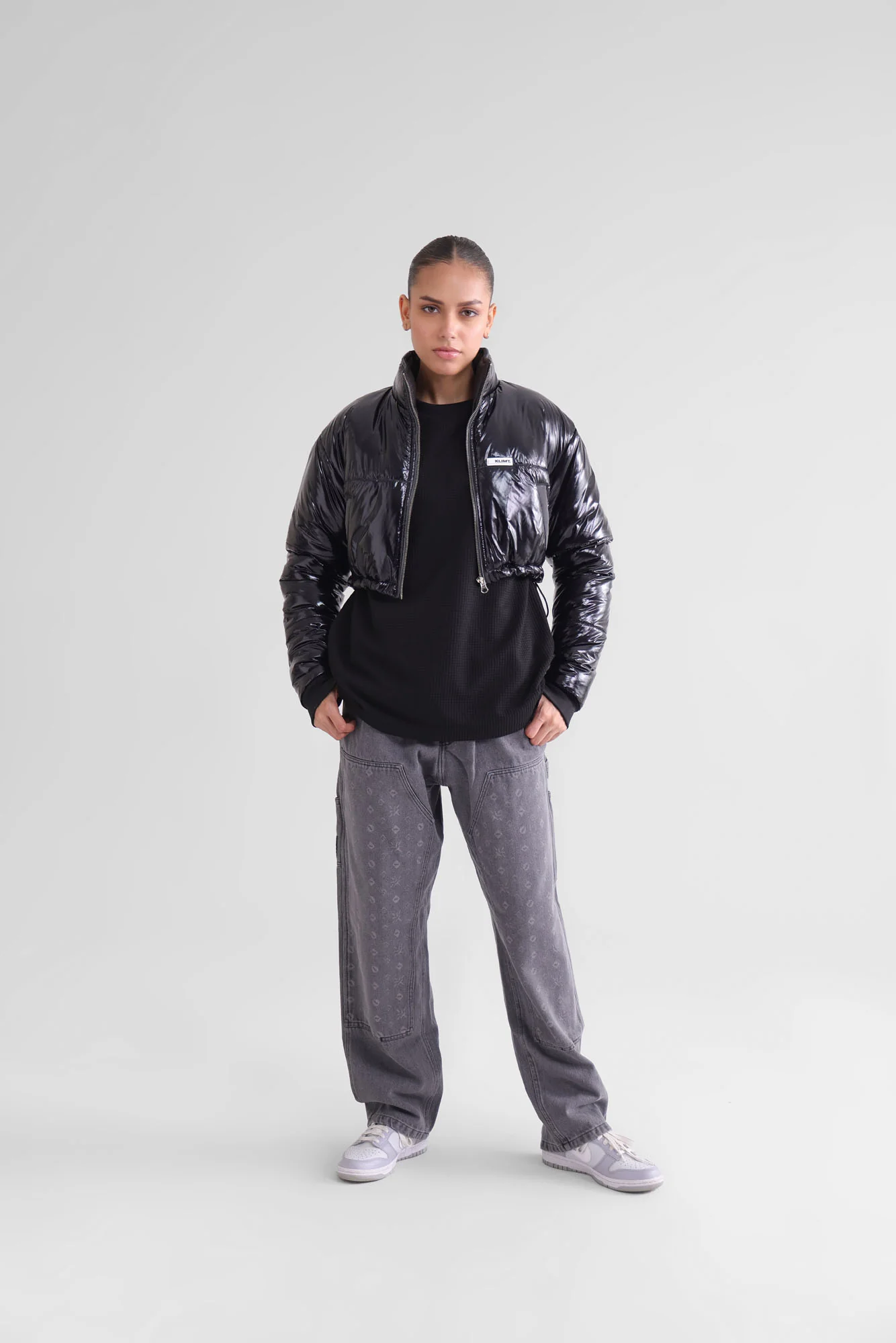 Cropped Puffer Jacket - 2 Colours - Image 10