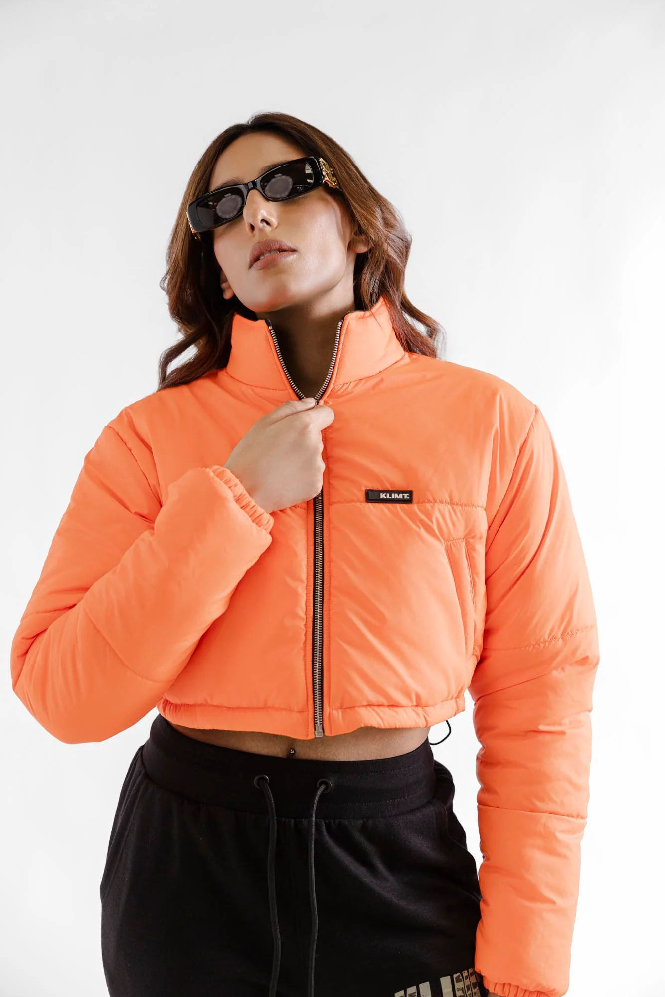 Cropped Puffer Jacket - 2 Colours - Image 5
