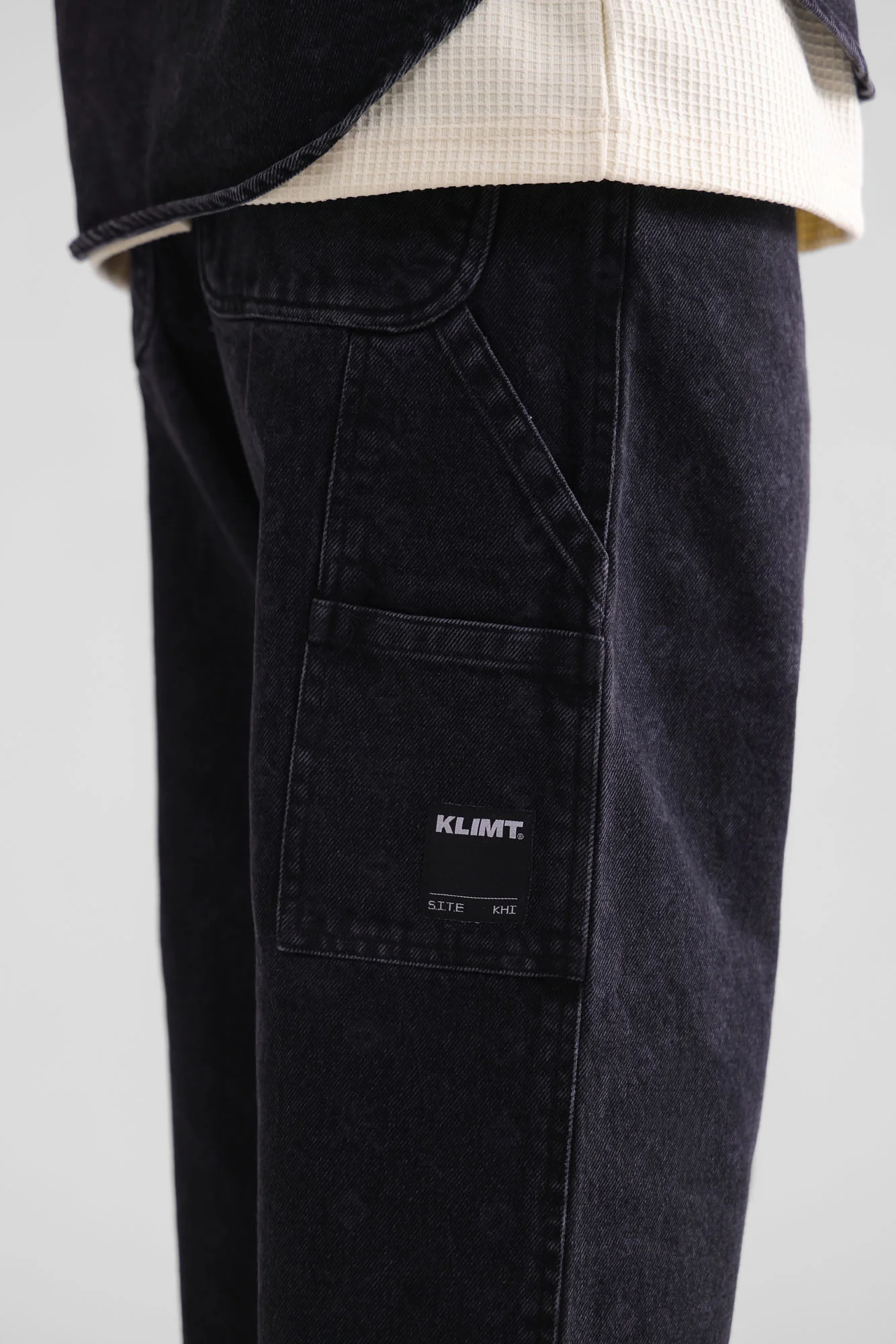 Engraved Denim Jeans - Image 6