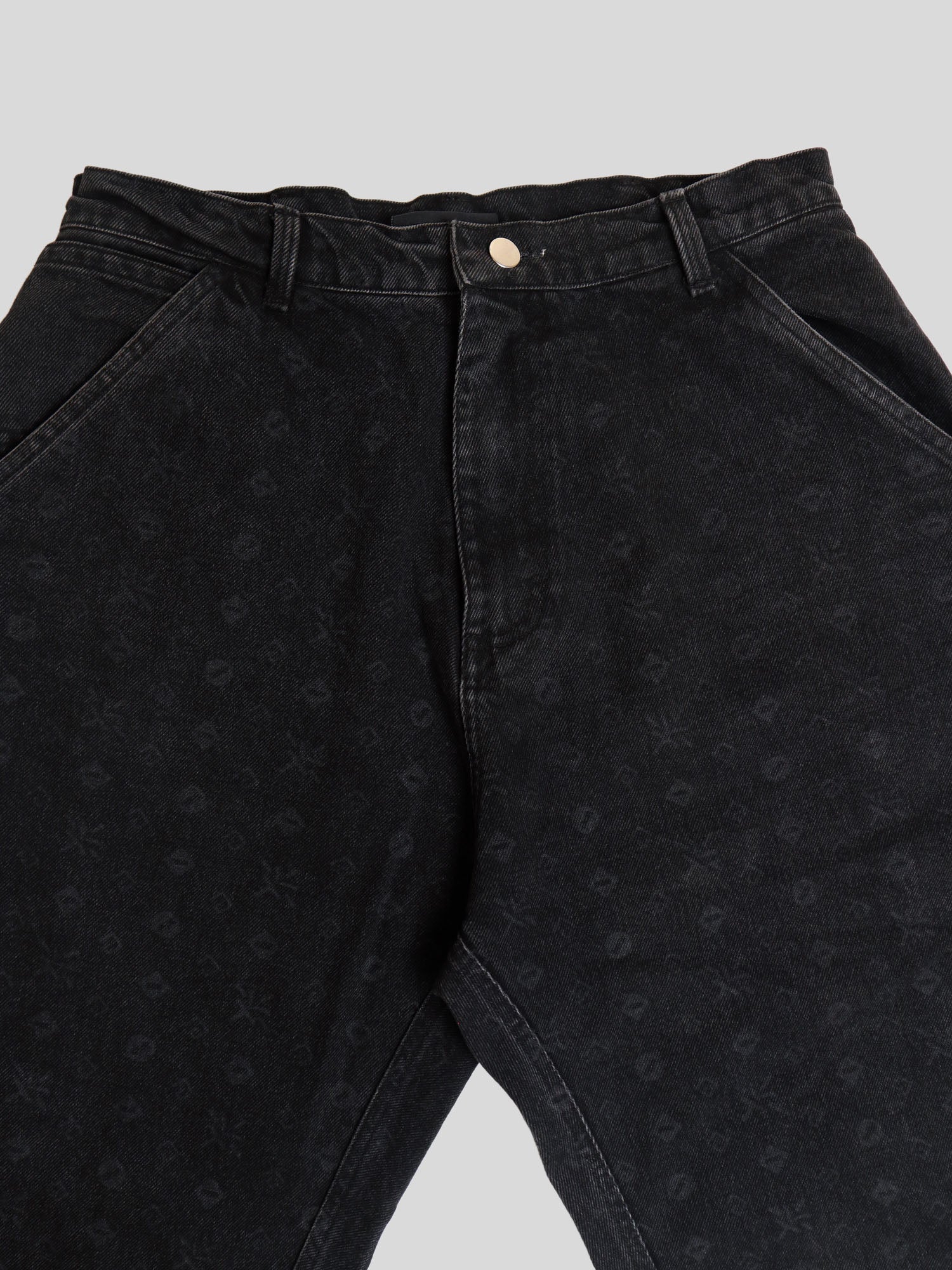 Engraved Denim Jeans - Image 9