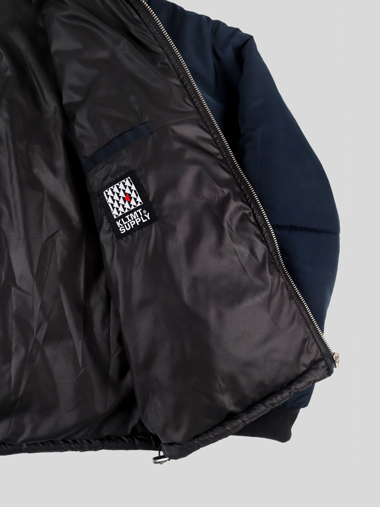 Indigo Blue Puffer Jacket - Image 7