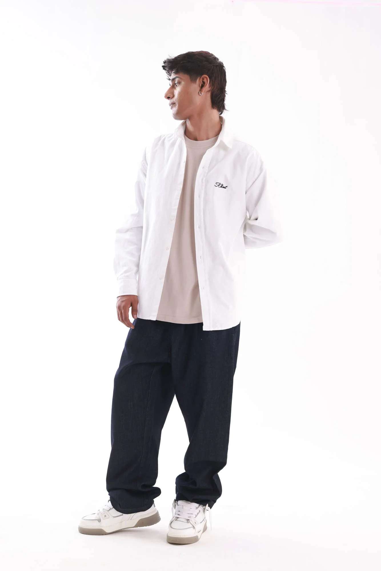 Indigo Blue Denim Jeans - Image 7