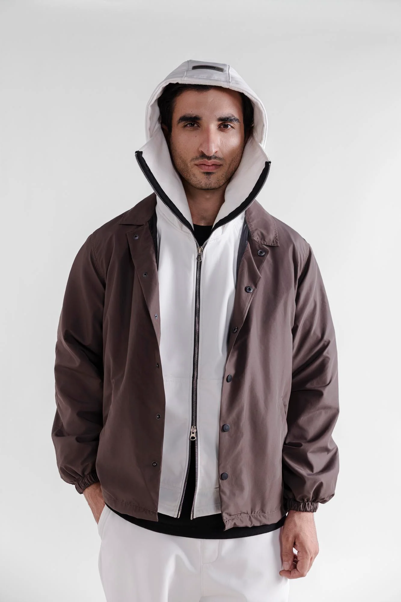 Letterman Shacket - 2 Colours - Image 14