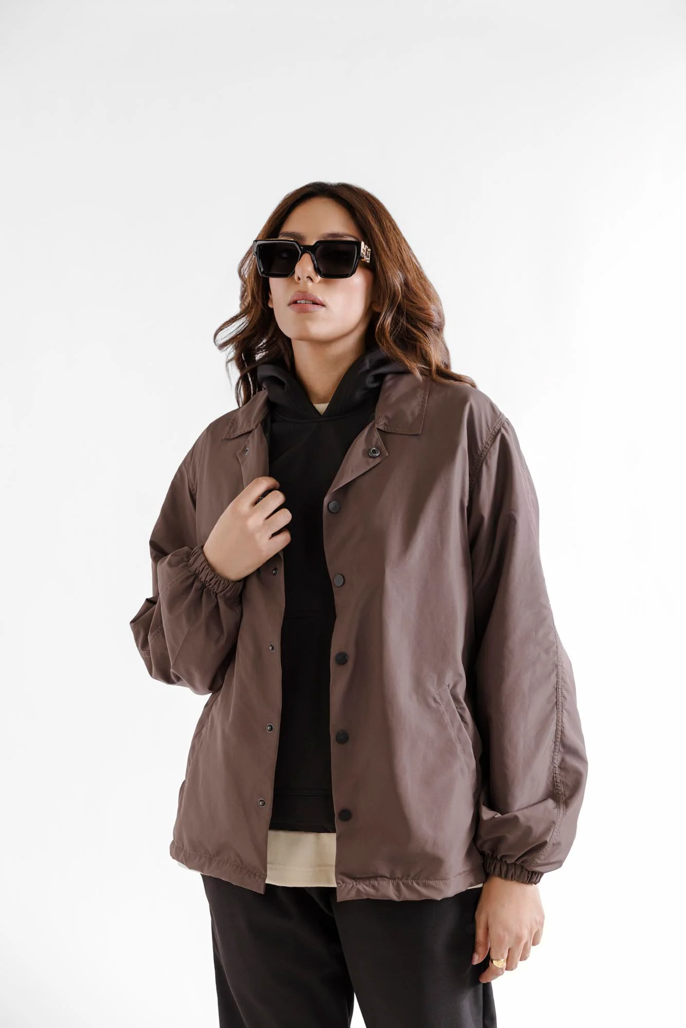 Letterman Shacket - 2 Colours - Image 6