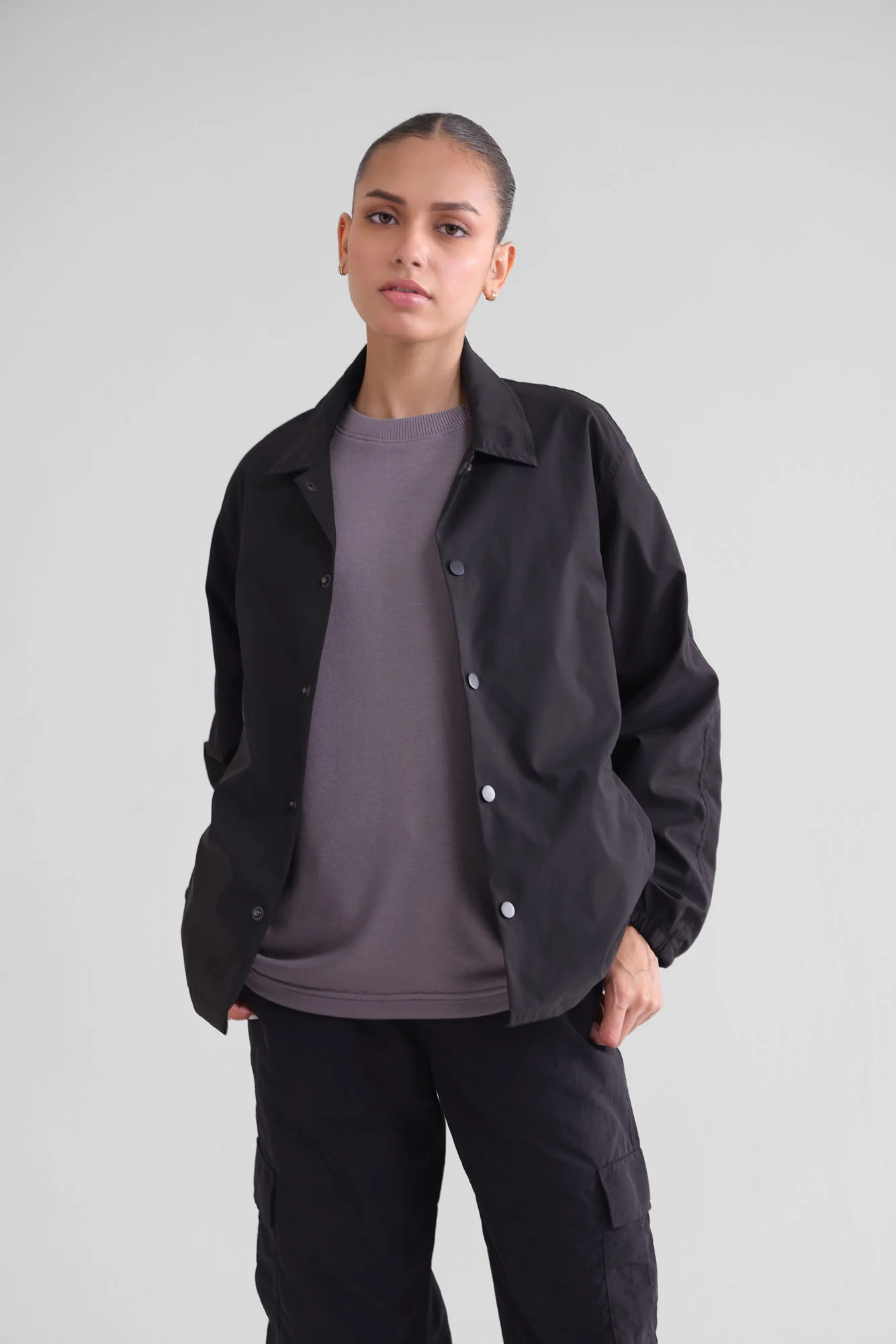 Letterman Shacket - 2 Colours - Image 8