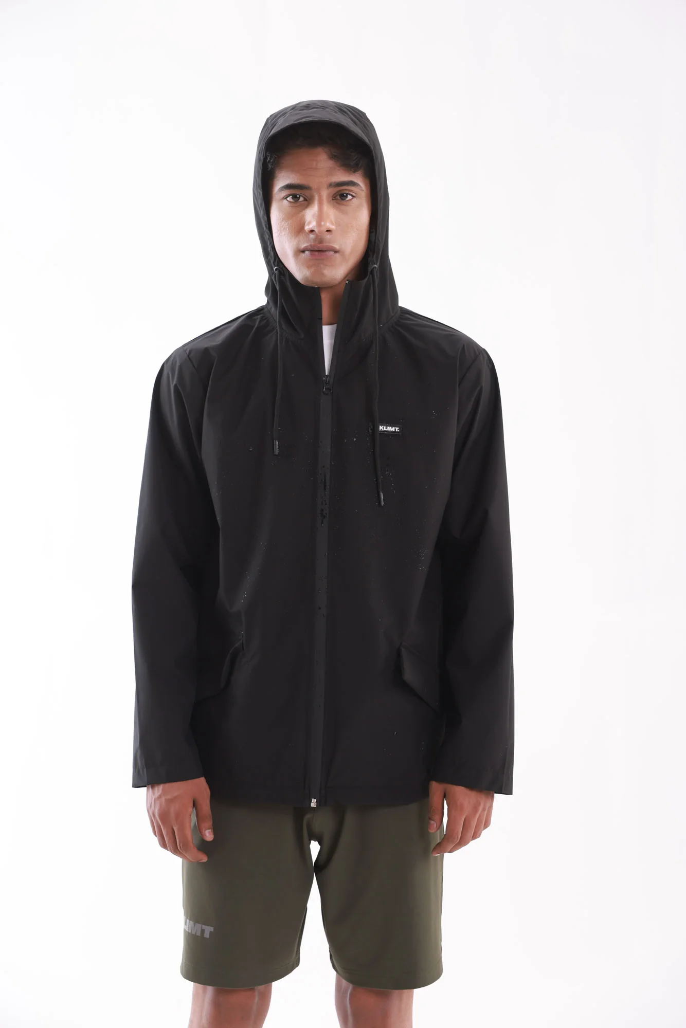 Lightweight Rain Jacket - Black - Image 6