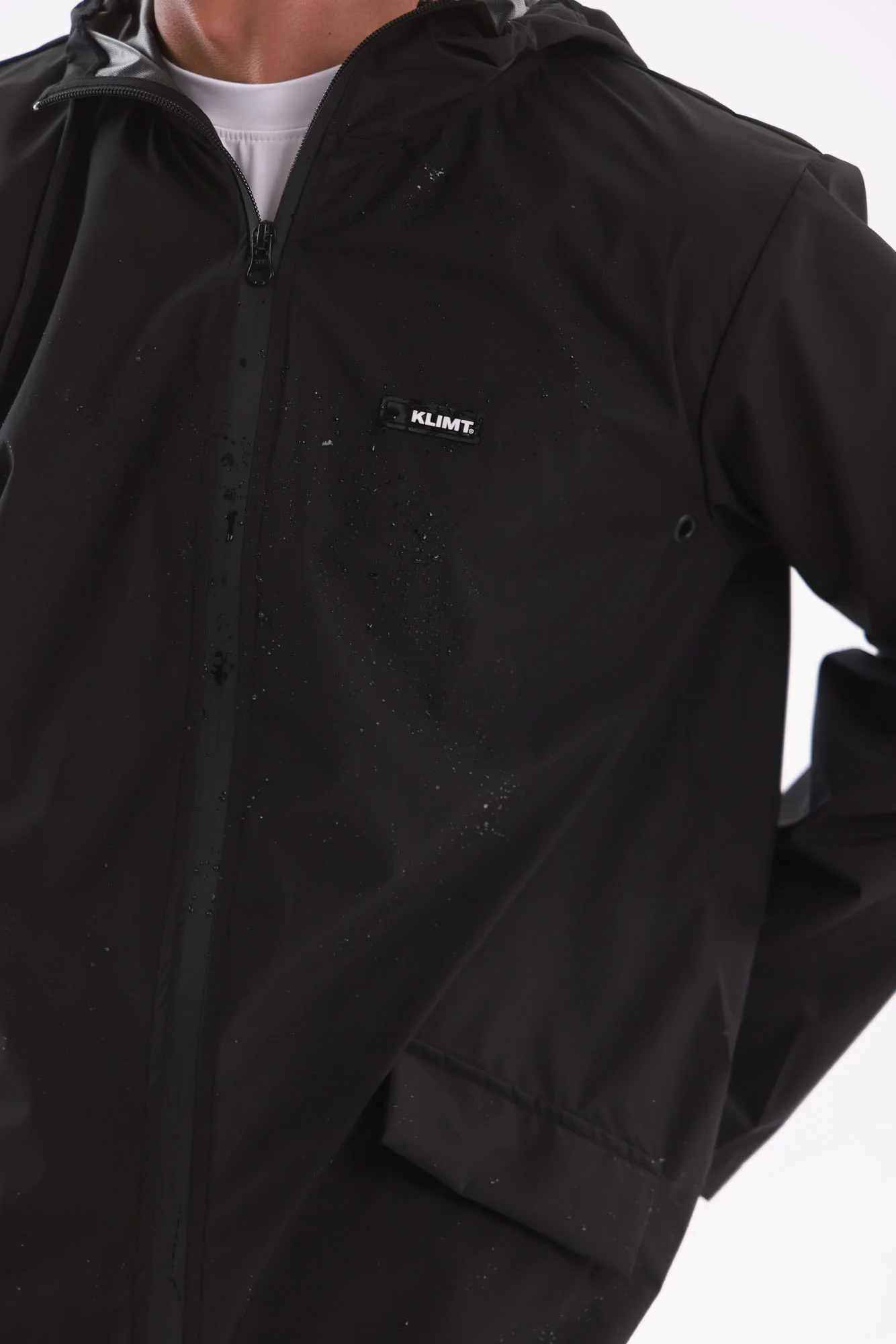 Lightweight Rain Jacket - Black - Image 7