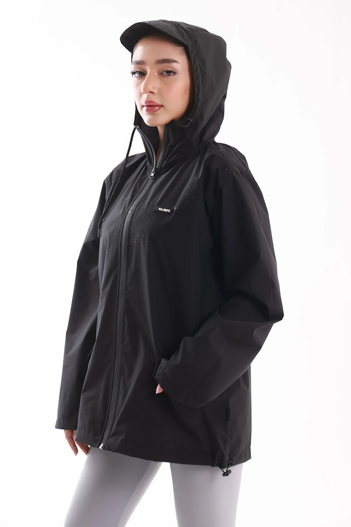 Lightweight Rain Jacket - Black - Image 8