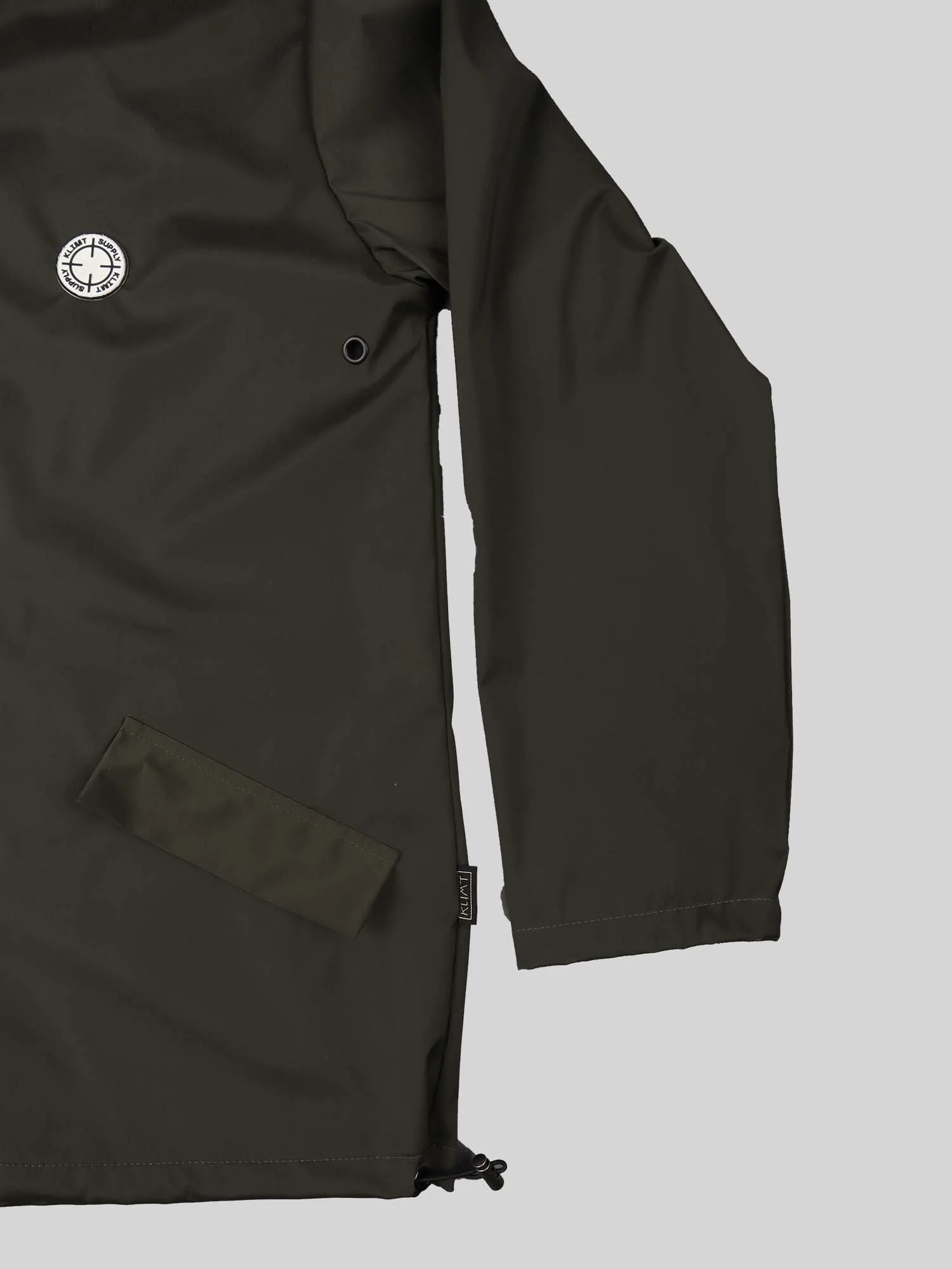 Holographic Rain Jacket - Olive - Image 4