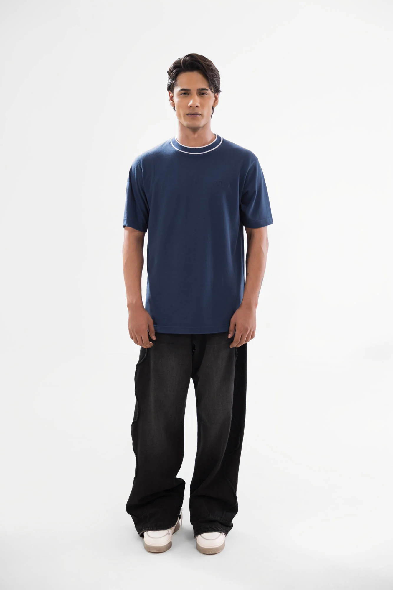 Wavy Denim Jeans - Image 3