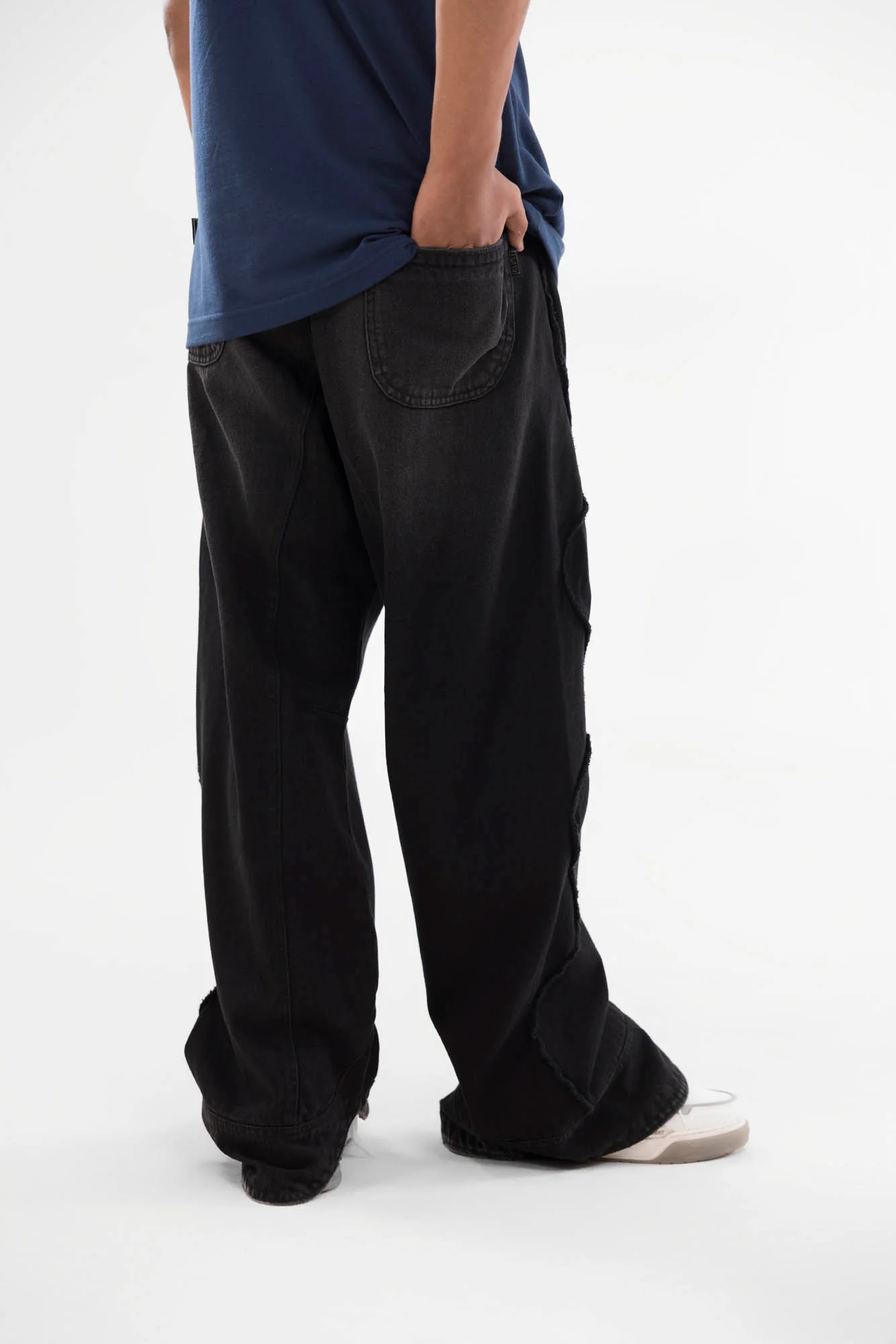 Wavy Denim Jeans - Image 6